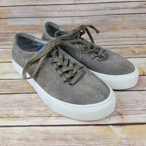 K-SWISS Men's Suede Lace Up Sneakers